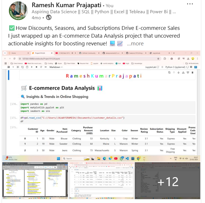 E-commerce Analysis